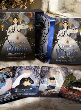 正版季节女神神谕卡圣烛节SEASONS OF THE WITCH IMBOLC ORACLE