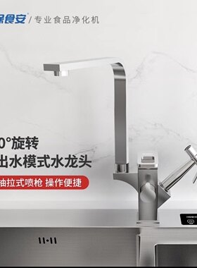 保食安专业食品净化机专用配件 水槽机专用水龙头 A3-09WG