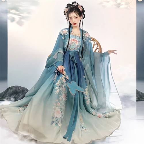 租汉服古装宋制仙气飘逸古风