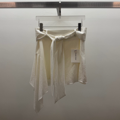 韩国正品代购 WEARABLE-L春季新款通勤百搭简洁时尚系腰半身裙