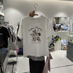 新款 韩国正品 代购 COMBO春季 小马印花减龄图案百搭T恤 甜美时尚
