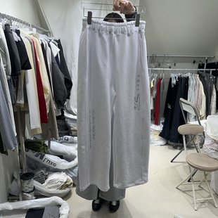 代购 印花休闲长裤 OWNS春季 日常穿搭松弛感时尚 新款 韩国正品