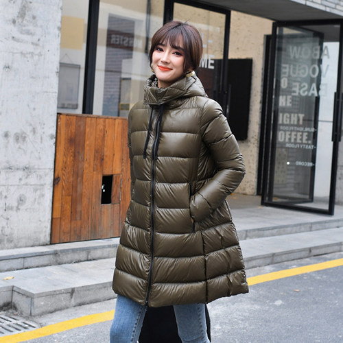 中长款加厚轻型羽绒服
