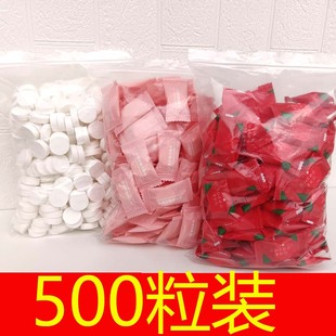 500粒装 酒店美容园洁面巾源头厂家 一次性压缩毛巾 加厚纯棉毛巾