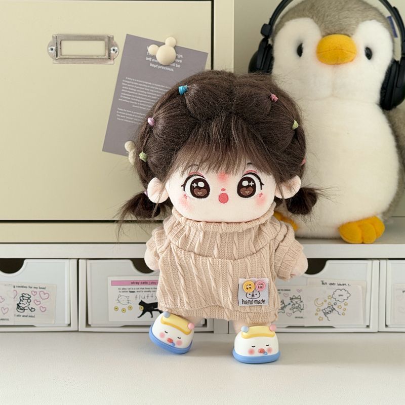 暖暖娃衣可爱20cm棉花娃娃无属性玩偶公仔衣服男女礼品娃衣