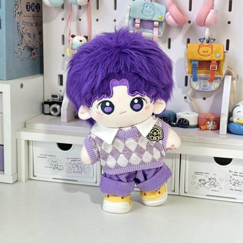 小甜饼娃衣20cm棉花娃娃衣服毛绒公仔换装衣男娃衣套装正常体换装