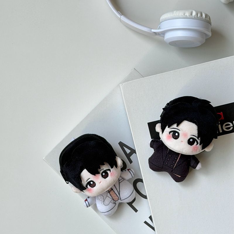 奇洛李维斯回信蓝牙耳机收纳保护套零钱包猫咪玩偶挂件女生日礼物