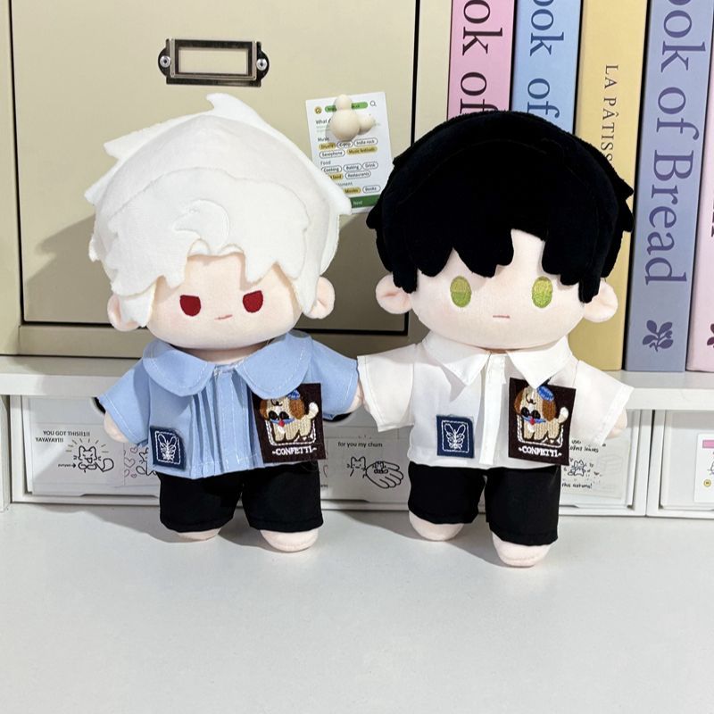 晴空少年20cm40cm棉花娃娃衣服坐姿一番赏替换无属性公仔玩偶衣服