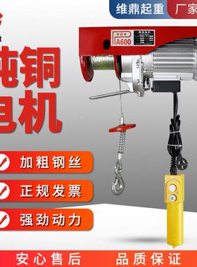 型电动葫芦20MRB2V家用小型吊5机1/0.吨卷扬提升机微绞盘升降起重