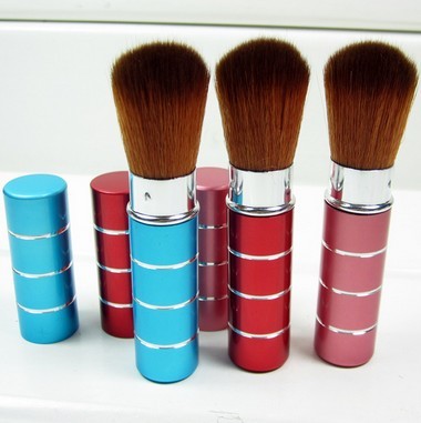 批发包邮便携伸缩蜜粉化妆刷