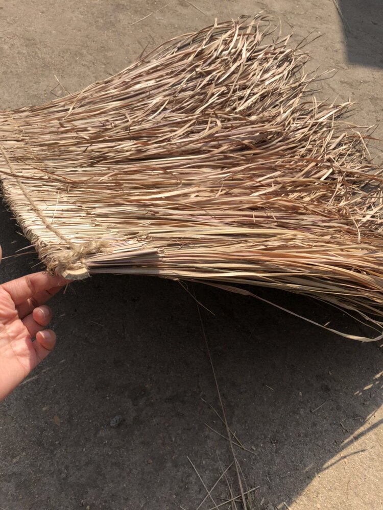 茅草屋顶野生天然茅草瓦防古瓦片基础材料