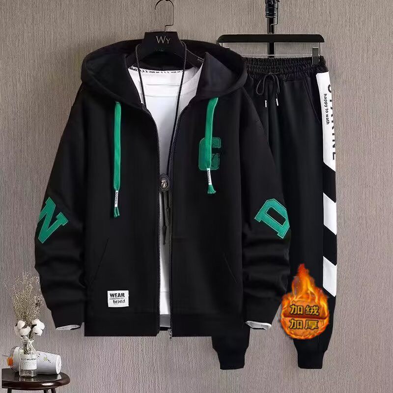 중학생용 가을 겨울 스웨트셔츠 12세 남아용 청소년 운동복 15세 아동용 두꺼운 후리스 자켓