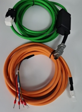 松下A6系列绝对值编码器电缆线MFECA0030EAE带电池盒可定制线长度