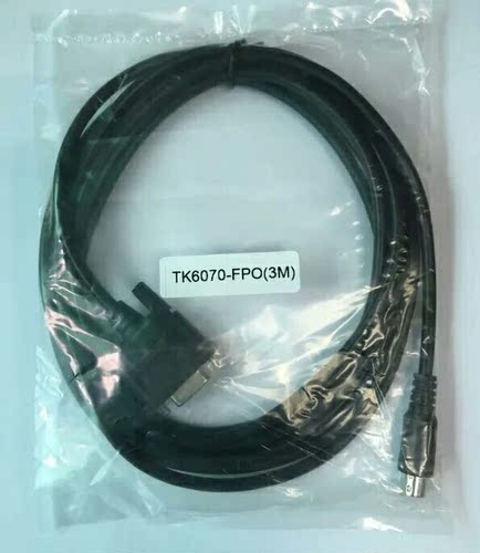 威纶通触摸屏TK6070/6071/IP/IQ与松下FPO/FPX系列PLC通讯线
可订做长短，50根起包邮