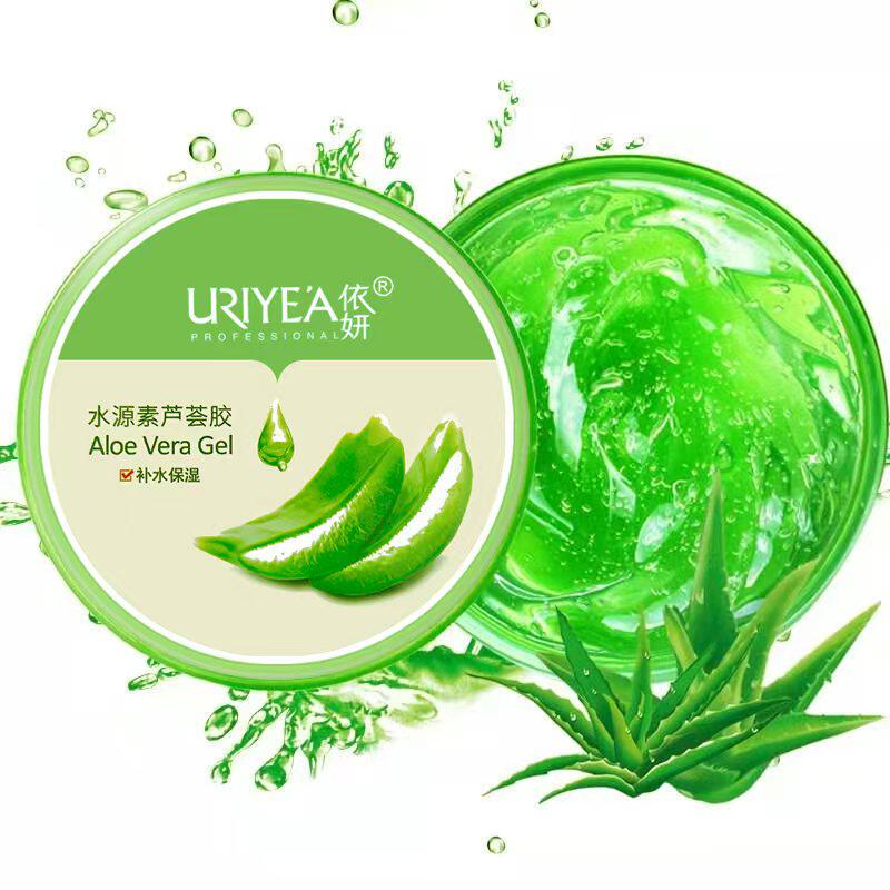 依妍水源素芦荟胶春秋补水保湿护肤凝胶男女正品300g