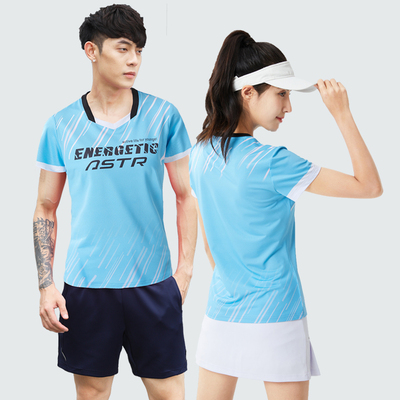 羽毛球服速干吸汗透气男女套装