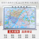 武汉市城区图 1.5米x1.1米亚膜防水挂图湖北武汉地图 主城区挂图武汉市交通地标生活信息 中心城区版 武汉市地图挂图