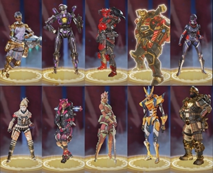 APEX租号Steam黄金号铂金白银钻石段位排位账号传家宝刀刃散热器