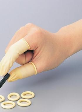 AS ONE防静电无尘环用品防带电护指套 (无粉/黄色)指套FINGER COT