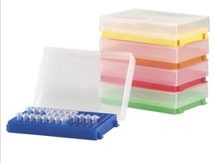 AS ONE亚速旺实验室生命科学分析食品检查培养 96孔PCR支架试管夹