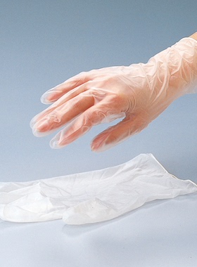 AS ONE亚速旺实验室耗材经济型PVC手套 无粉手袋GLOVE CC-3021-01