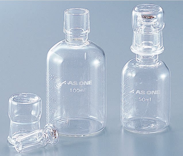 as one亚速旺 实验室用品玻璃容器试剂瓶保存容器 玻璃瓶30-100ml