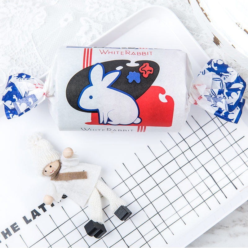 大白兔奶糖瑞士蛋糕卷三明治饭团卷包装纸托盘垫盘纸包装纸防油纸