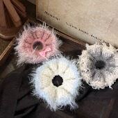 发圈线材DENGD手工diy钩织小众大肠发圈头饰头绳送礼物配线材料包