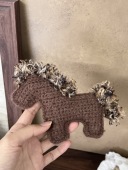 豹纹泰迪卷小马鬃毛线特色线玩偶线手工编织围巾帽子发圈圈圈线