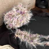 Dengd 风铃回响 手混线邓邓毛线钩编织手工diy帽子包发圈特色线团