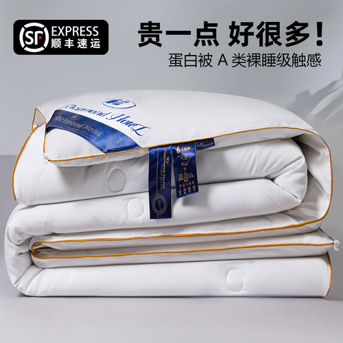 蚕丝蛋白被春秋被子加厚冬被芯