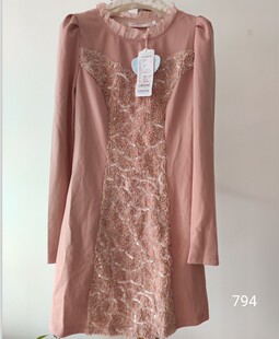 南梦拿美2013秋女装 连衣裙ea3k083 亮片