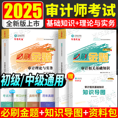 2025中级审计师教材正保必刷金题