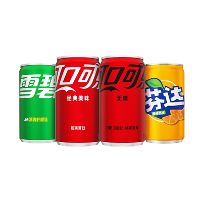可口可乐健怡无糖汽水碳酸饮料