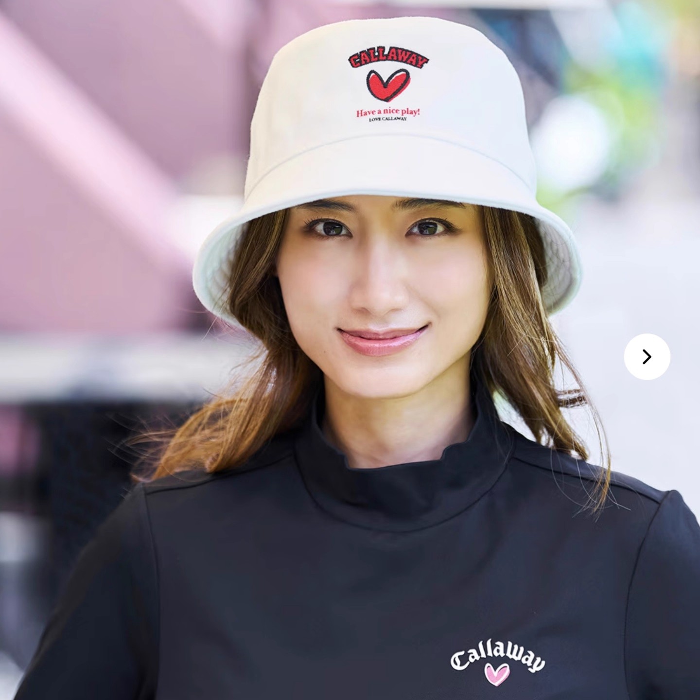 日本正品Callaway卡拉威25秋冬高尔夫球帽女款纯棉防晒鸭舌帽代购
