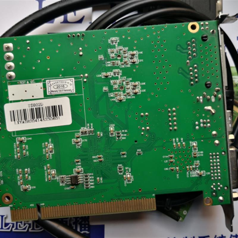 LED电子显示屏控制卡LINSN灵星雨TS802D全彩色发送卡 2手