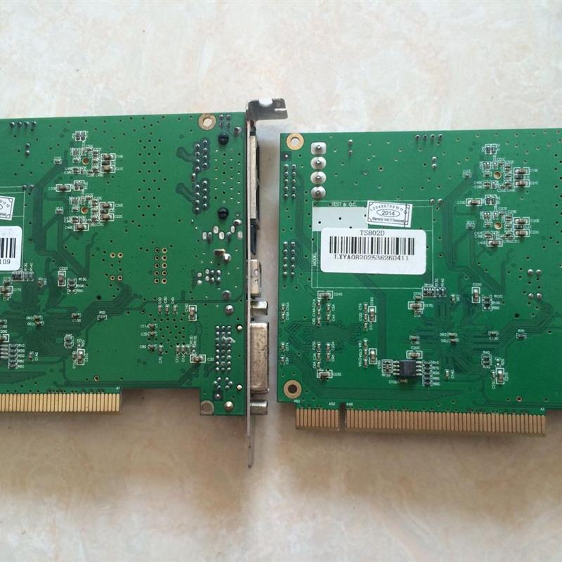 LED电子显示屏控制卡LINSN灵星雨TS802D全彩色  发送卡  现货
