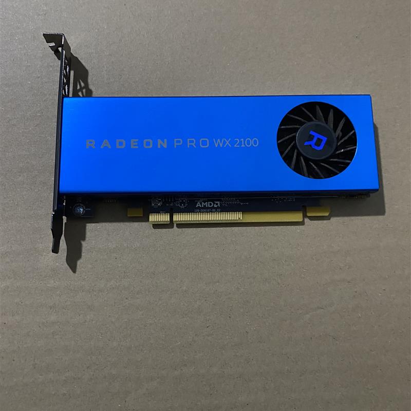 AMD Radeon Pro WX2100 2G专业图形设计显卡CAD/PS绘图3D建模渲染