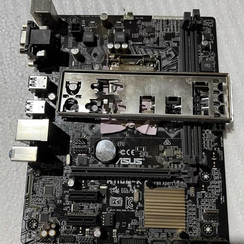 原装 Asus/华硕 H110M-F  H110M-K 主板 上6代 7代CPU DDR4内存