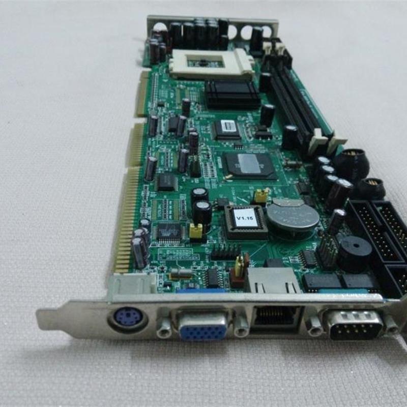 研华PCA-6003VE工控主板 Rev:  A1 A2集成网卡 送CPU  风扇 内存