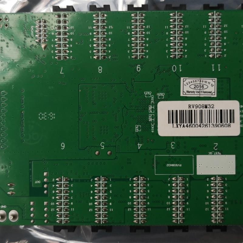 LED电子显示屏控制卡LINSN灵星雨RV908M32接收卡  老卡