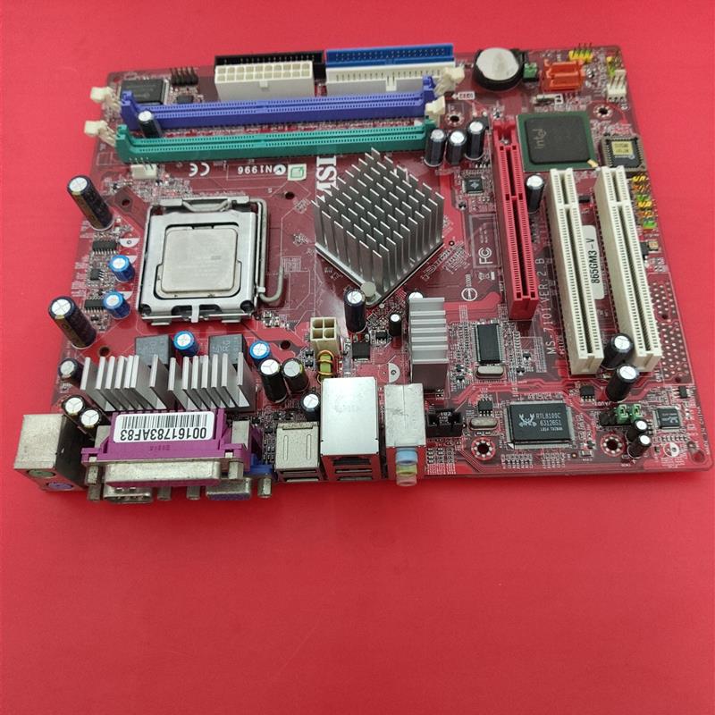 微星865GM3-V MS-7101 VER:2.B 主板DDR1 775针好用