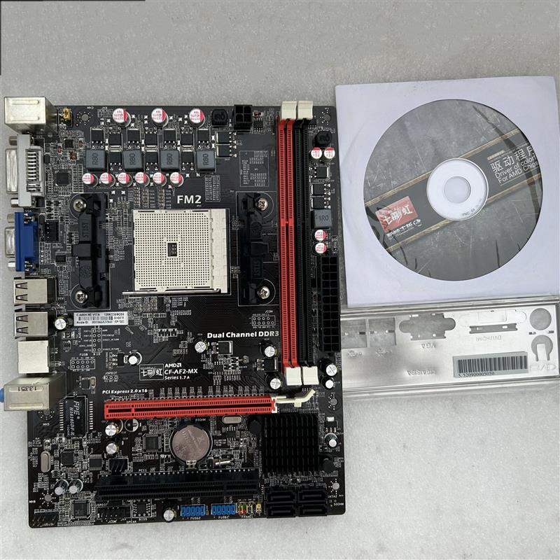 全新七彩虹 C.A55H 主板 CF-AF2-MX 电脑 FM2集成 DDR3小板 COM