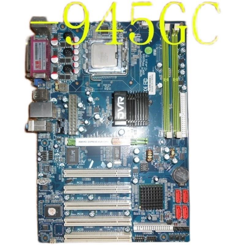 DVR监控板DVR-945GC-L主板DDR2内存5个PCI槽成色好稳定