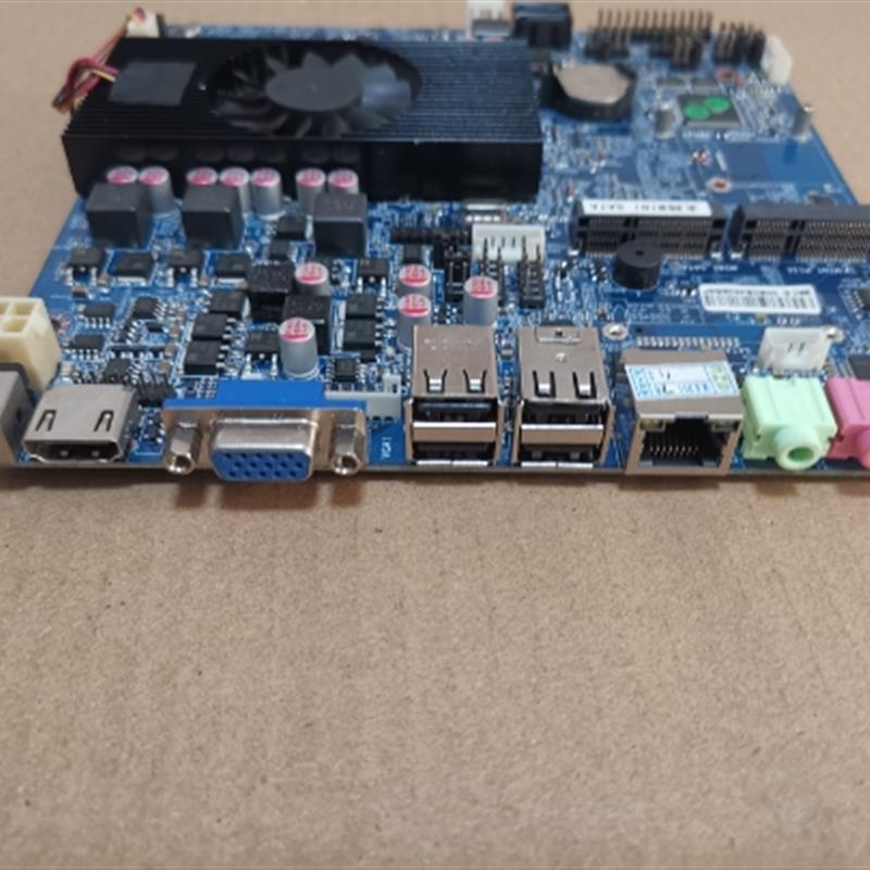 1037U主板/ITX-1037T-2CH/LPT/COM/LVDS/无线迷你工控主板一体机