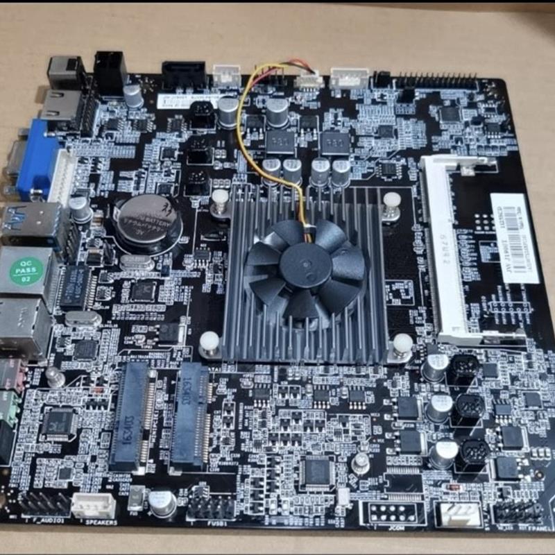 豆希J1900 杰微/JW J1900T集成工控超薄主板支持MSATA/12V DDR3