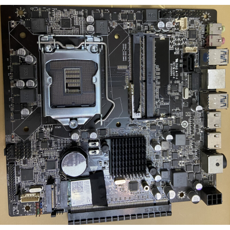 杰微JW H310I-P itx 独显侧插主板 AOC一体机主板 支持8 9代CPU