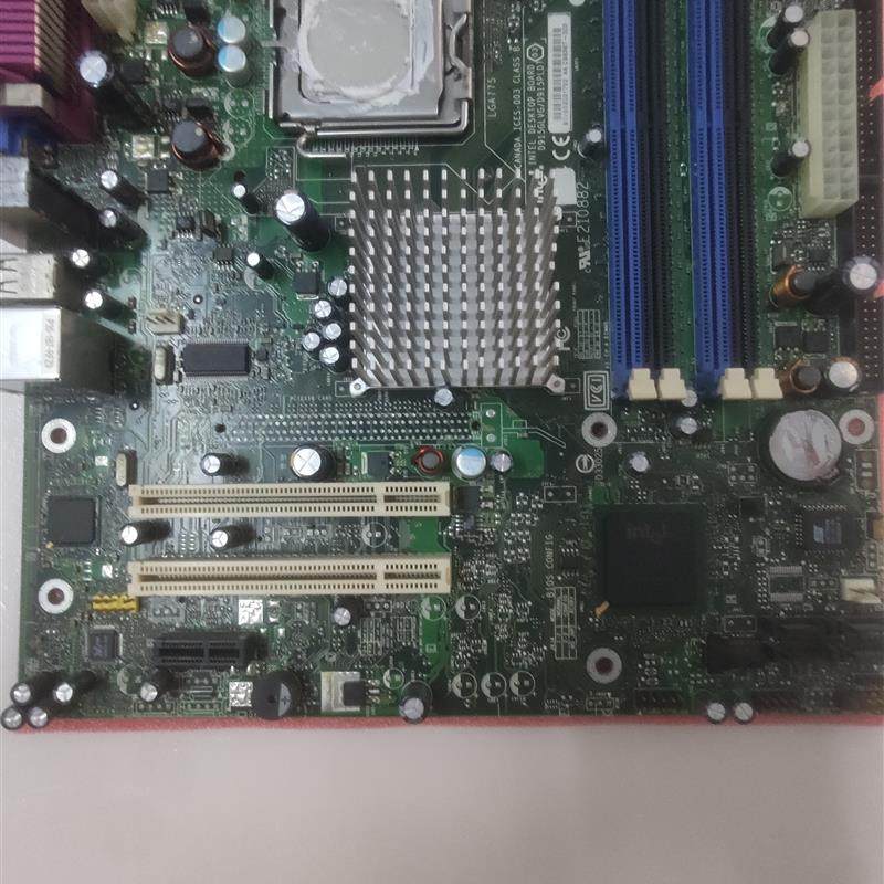 英特尔D915GLVG/D915PLDT 主板775针4条内存槽