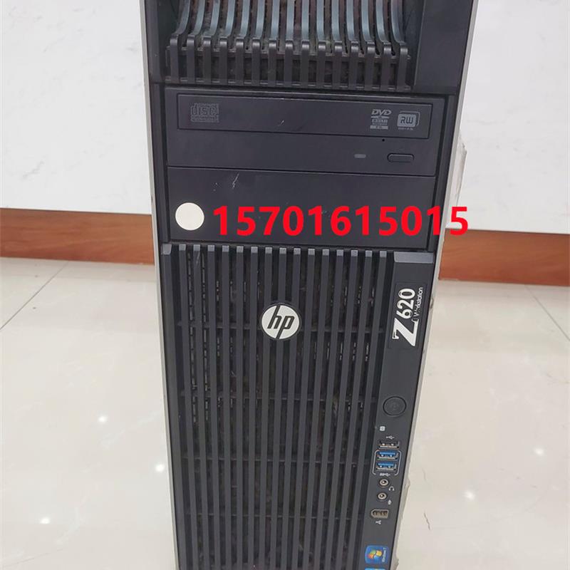 48核HP/惠普Z620图形工作站E5-2695v2双路独显二手服务器z420主机