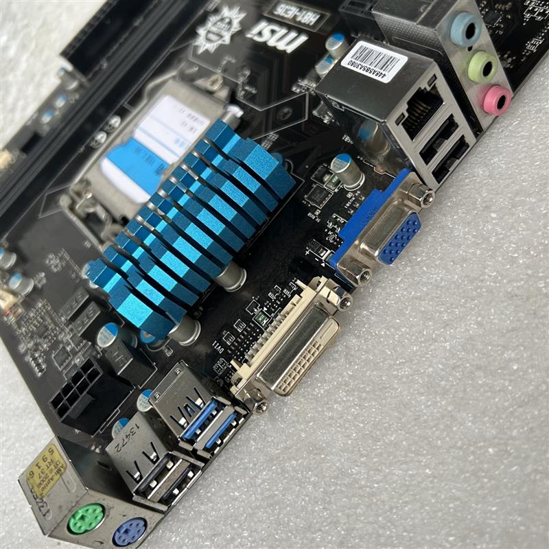 微星 H81主板 H81-IE35 电脑 MS-7820 集成 1150针DDR3全固态 DVI
